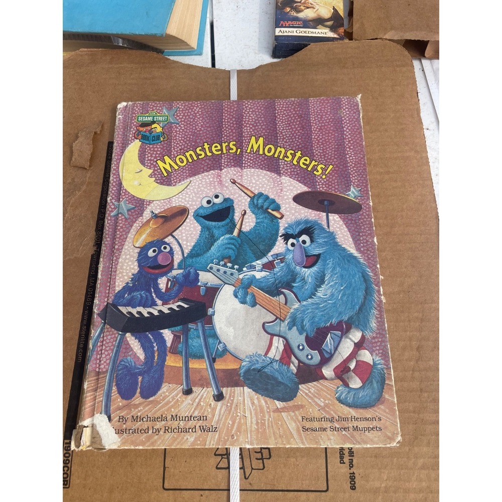 Monsters, Monsters! Sesame Street Silly Stories (Hardcover: Children's, Picture
